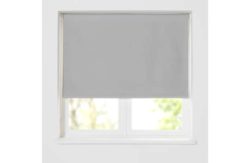 HOME Thermal Blackout Roller Blind - 6ft - Dove Grey.